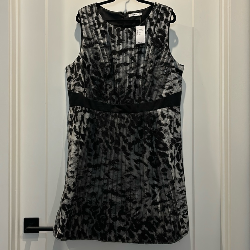 NWT Ricki’s Animal Print Sleeveless Dress